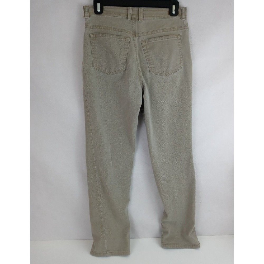 Gloria Vanderbilt Women's Khaki Straight Leg Jeans Size 8P